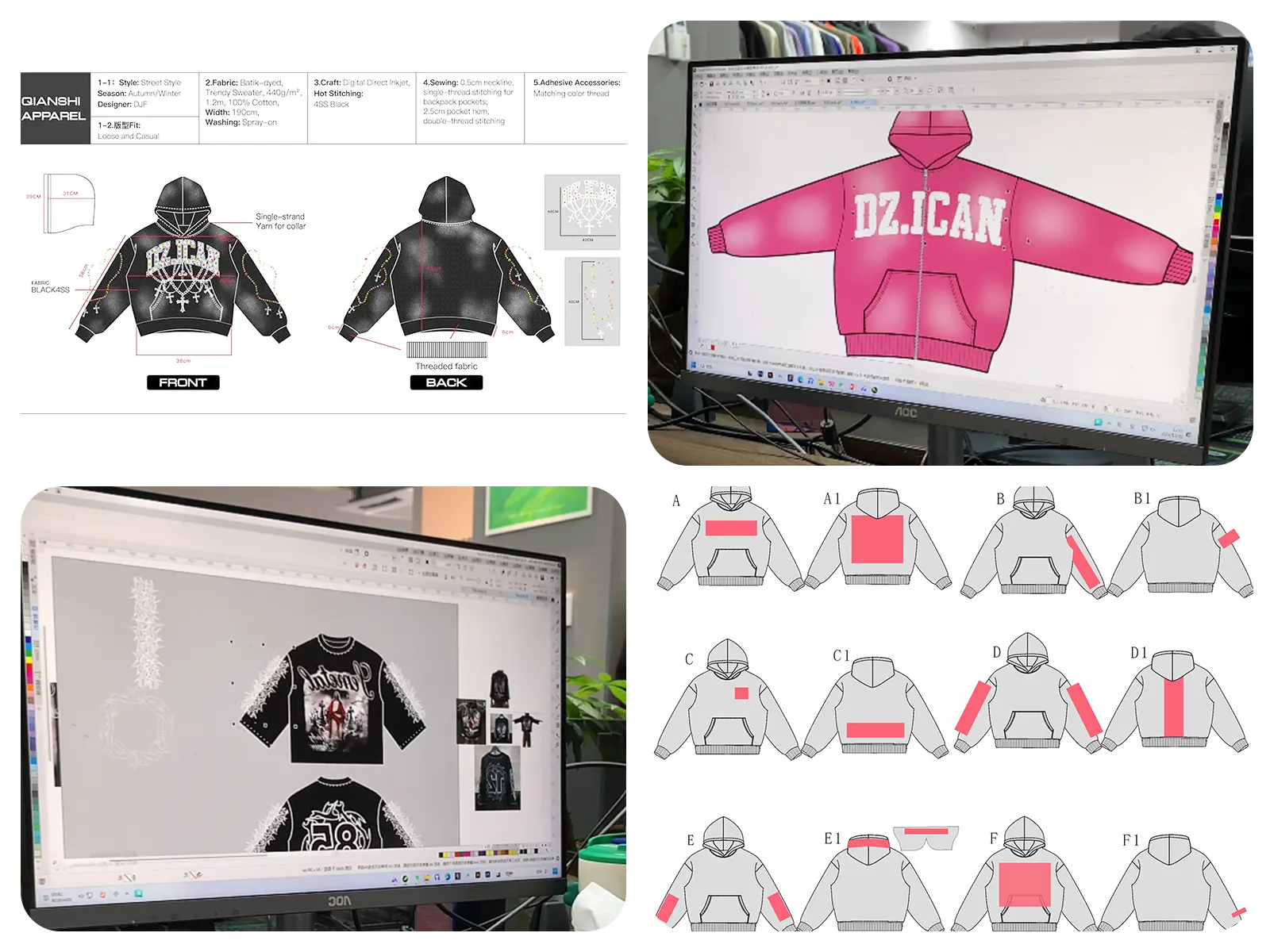 Qianshiwear Apparel Design Services