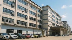 Qianshiwear clothing manufacturing factory front view