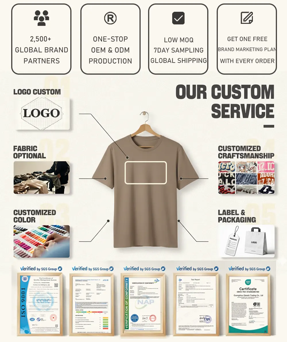 T-shirt manufacturer 27 best china t-shirt manufacturer-qianshiwear custom service