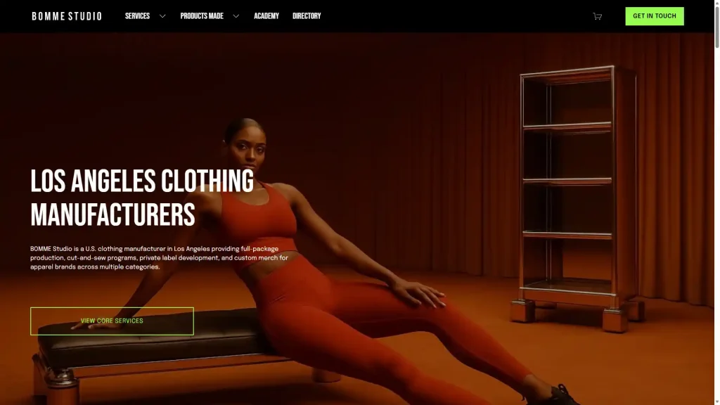 Bomme Studio Web Site