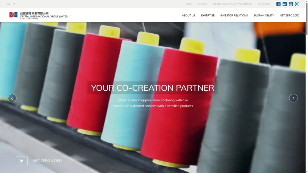 Crystal Group Web Site