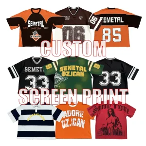 Custom Screen Printing T-Shirts Series