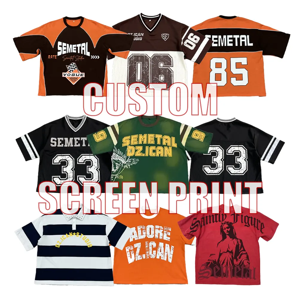 Custom Screen Printing T-Shirts Series