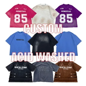 Essentials Vintage Washed T-Shirts | Soft Hand-Feel Acid Wash Tee