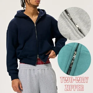 Heavyweight Two-Way Zipper Hoodie Series