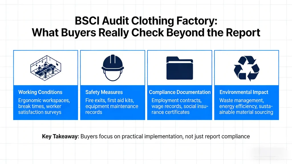 BSCI Audit Clothing Factory-What Buyers Really Check Beyond the Report