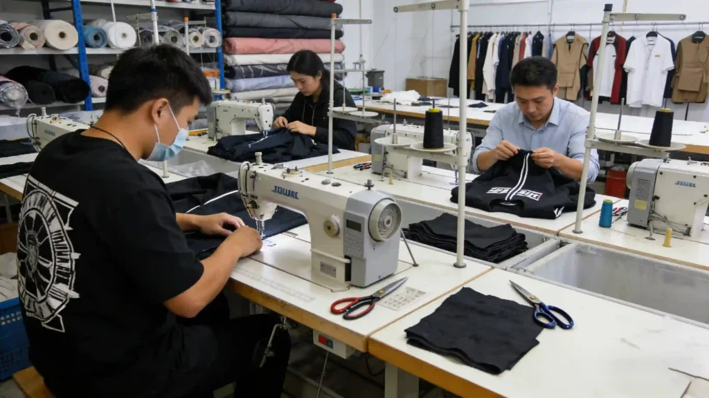 streetwear clothing manufacturer production 1