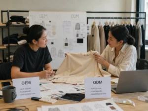 OEM vs ODM Clothing Manufacturing for clothing brands