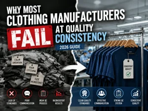 Why Most Clothing Manufacturers Fail at Quality Consistency-2026 Guide