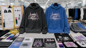 Streetwear quality control should connect approved samples, bulk garments, trims, fabric and decoration records.